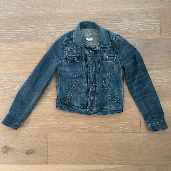 Madewell Denim Classic Jean Jacket in Pinter Wash XS - Picture 1 of 5